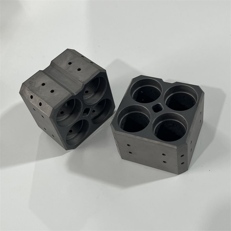 Silicon Carbide 4-Cavity Block Optical Lens Mounting Holder