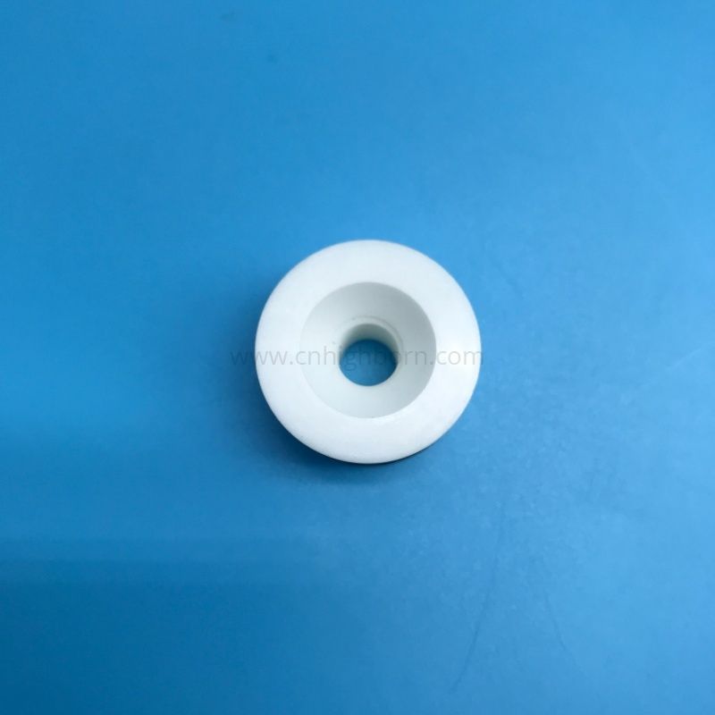 Insulation ZrO2 Zirconia Ceramic Round Washer with Central Hole
