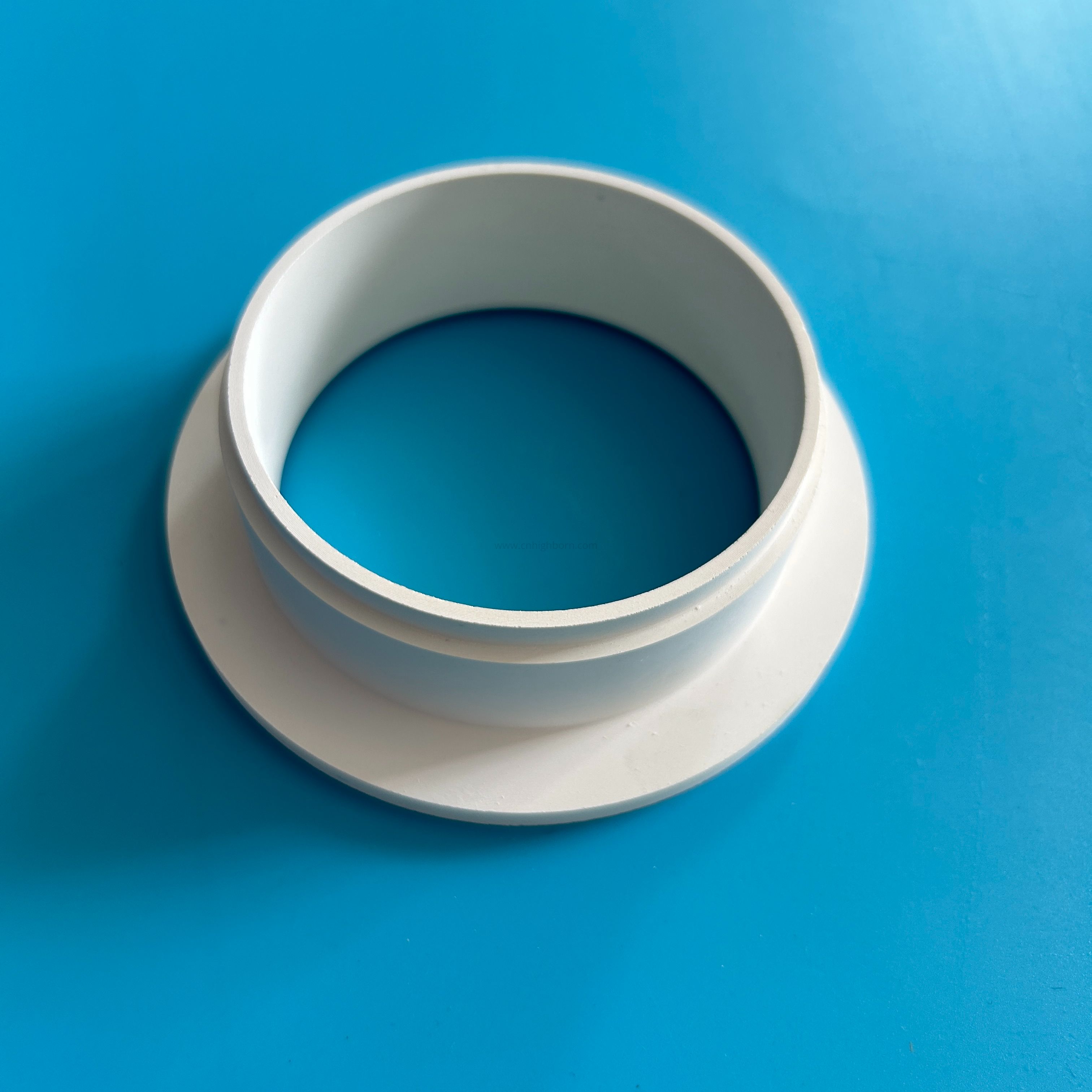 Hexagonal Boron Nitride Ceramic Flange Ring BN Bushing