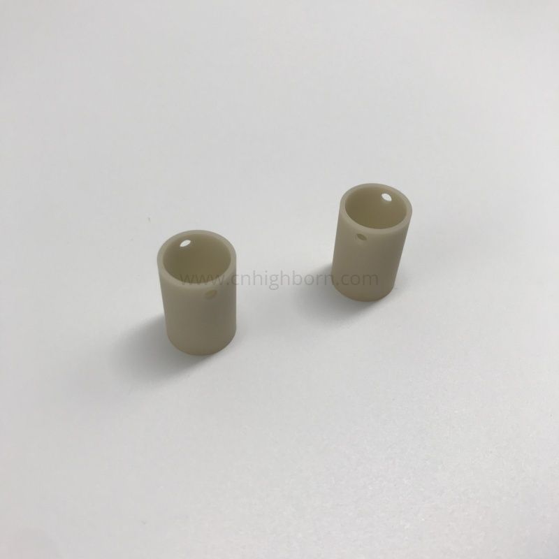 High Thermal Conductivity Aluminum Nitride (AlN) Cermaic Cylindrical Crucible