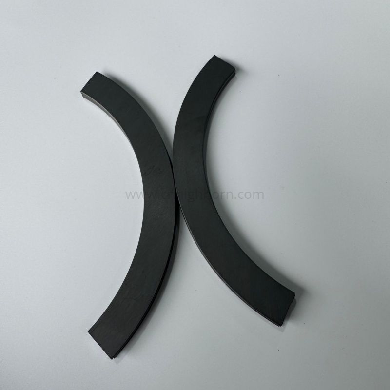 Curved SiC Ceramic Strip Silicon Carbide Segment Parts