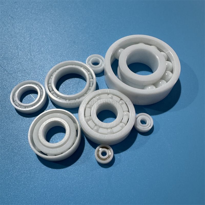 Zirconium Oxide (ZrO2) Full Ceramic Deep Groove Ball Bearings