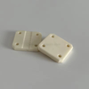 Grooved Al2O3 Ceramic Plate 99% Alumina Sheet Part
