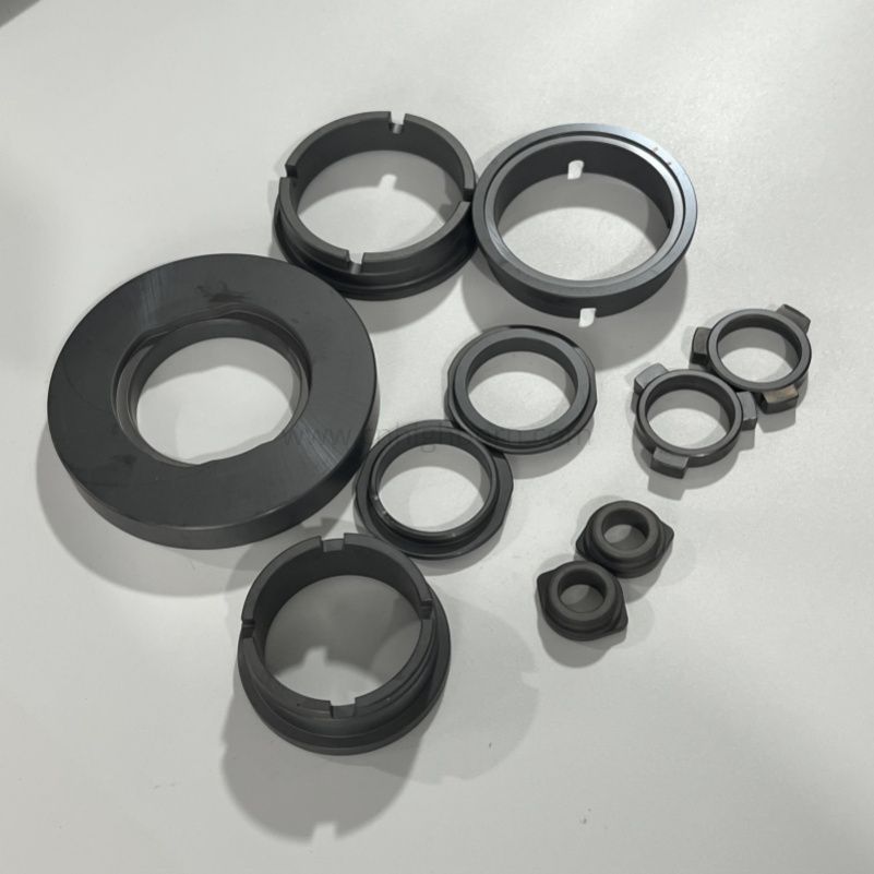  Silicon Carbide Ceramic Ring SSIC Ceramic Components Parts